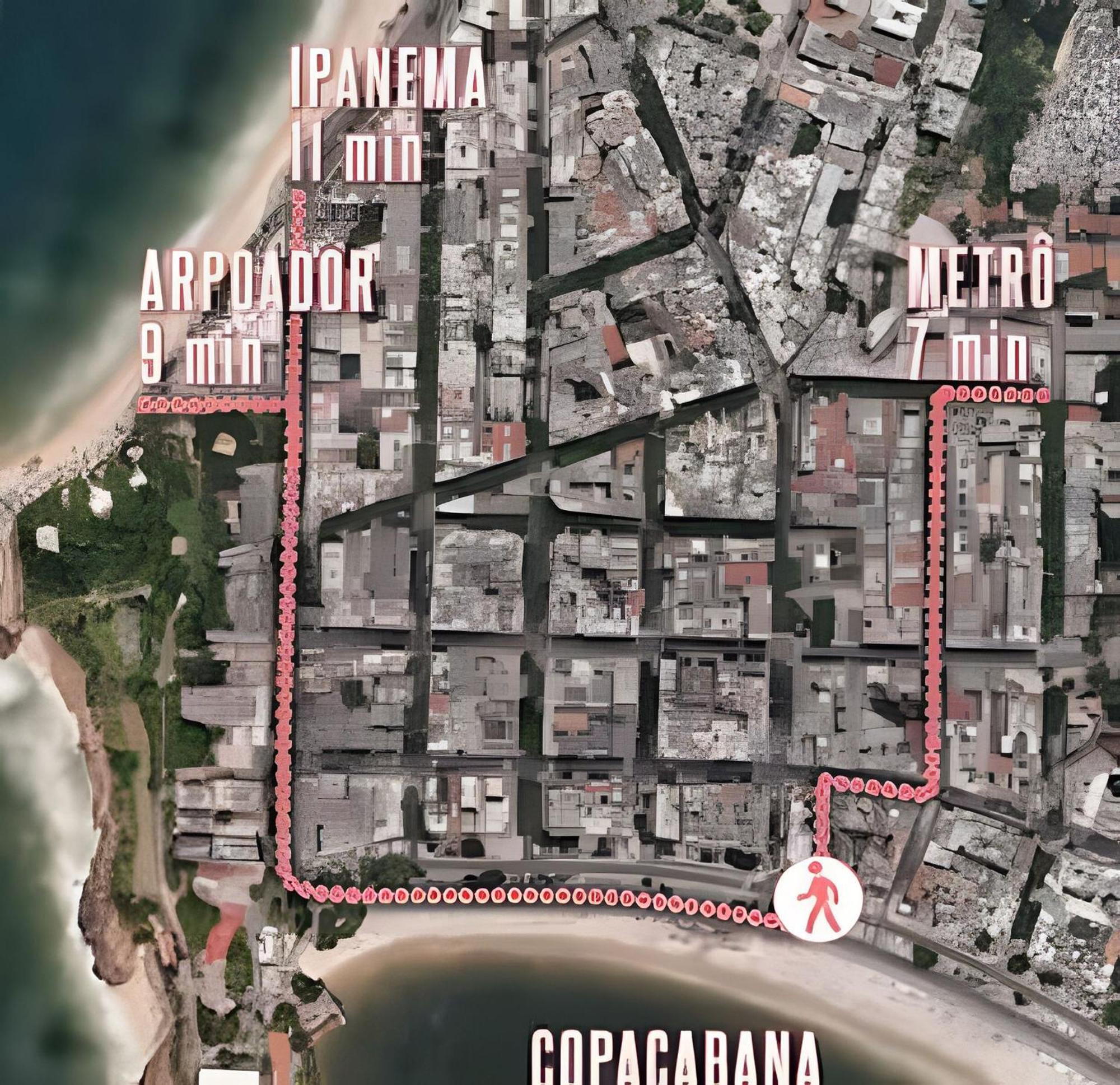 Studio Pe Na Areia Em Copacabana Rio de Janeiro Buitenkant foto