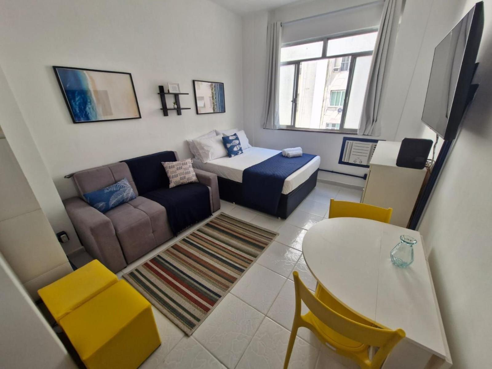 Studio Pe Na Areia Em Copacabana Rio de Janeiro Buitenkant foto